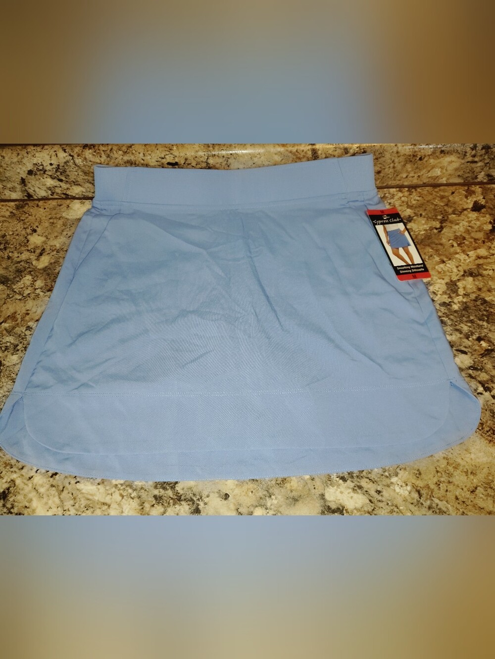 Med Nwt Persian N Pull On Light Blue Skort Built-in Liner